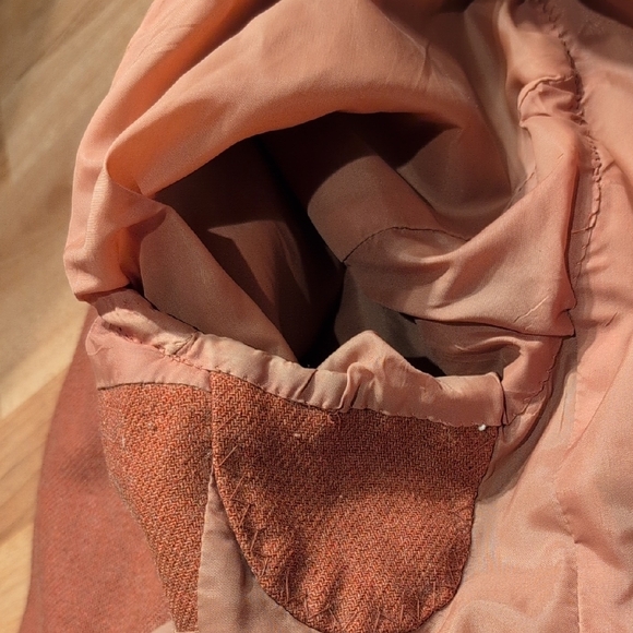 Vintage Rust Brown Western Style Wool/Poly Jacket - Picture 13 of 14